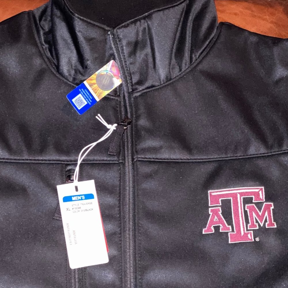 Texas A&M Aggies Antigua Traverse Full-Zip Jacket